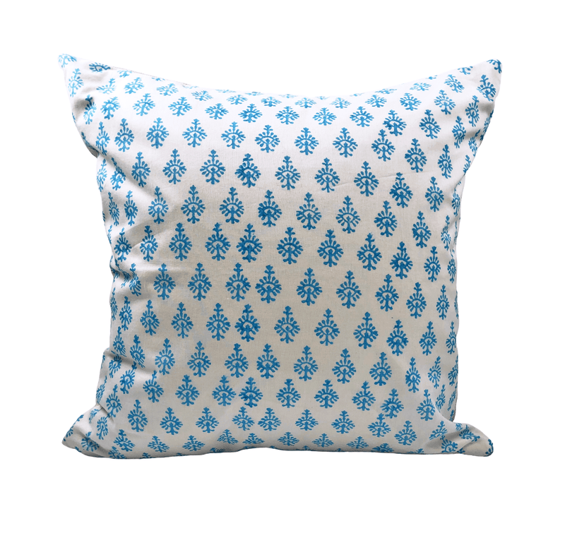 Indian Block Print Pillow Cover | DESIREE 20x20