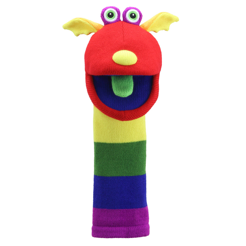 Rainbow Puppets: Sunny - Eco Knitted