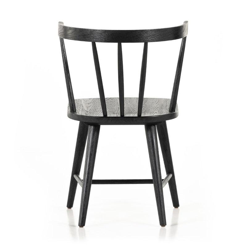Naples Dining Chair, Black Oak