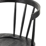 Naples Dining Chair, Black Oak
