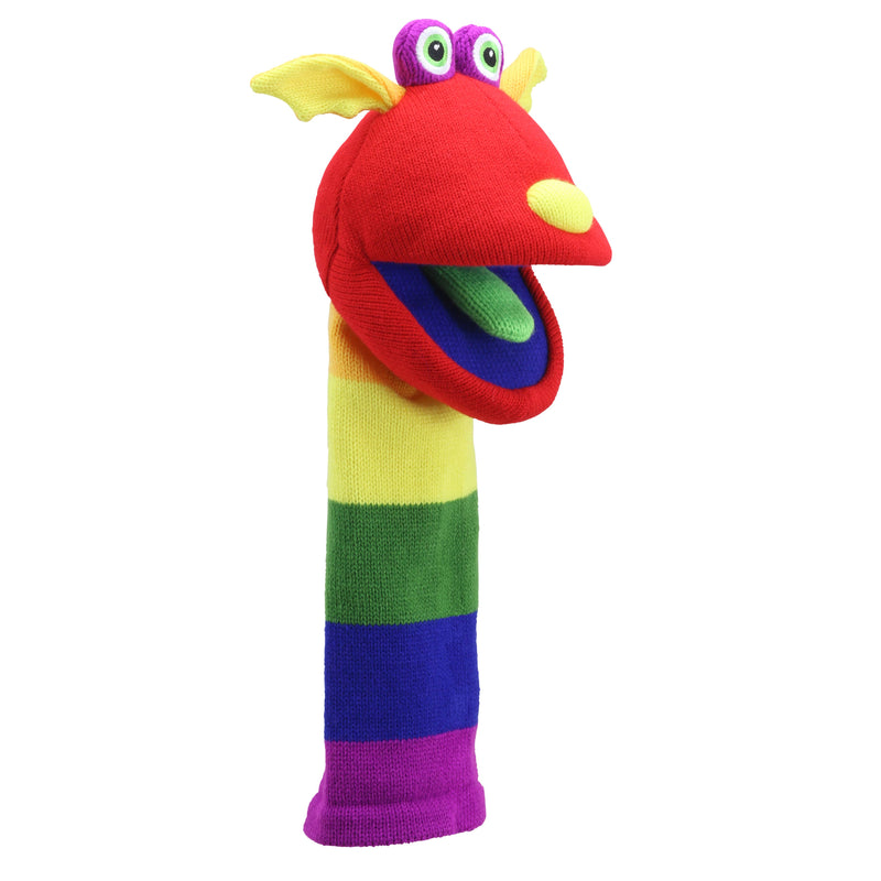 Rainbow Puppets: Sunny - Eco Knitted