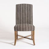 Mercer Dining Chair In Revere Dusk And Weathered Oak