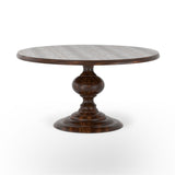 Magnolia Round Dining Table-60"-Dark Oak
